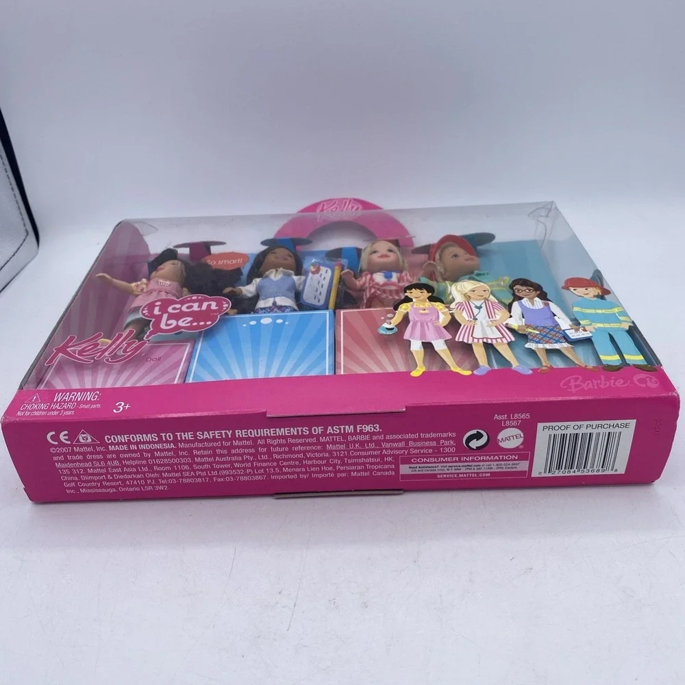 BK~ #I NIB BARBIE DOLL KELLY CLUB‎ 2007 I CAN BE L8567 TEACHER NURSE FIREMAN - Picture 11 of 15